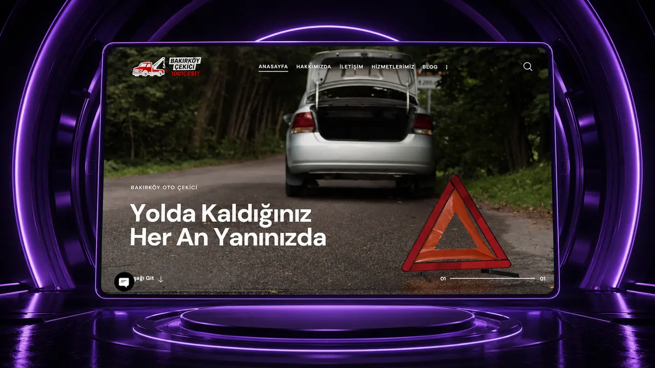 Bakırköy Oto Çekici web sitesi