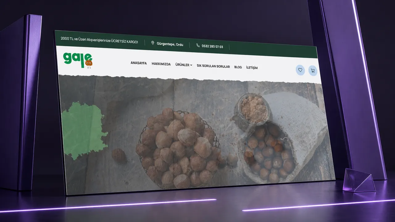 Baykara Fındık iç sayfa görünümü