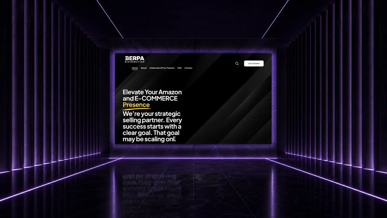 Berpa Distribution web sitesi
