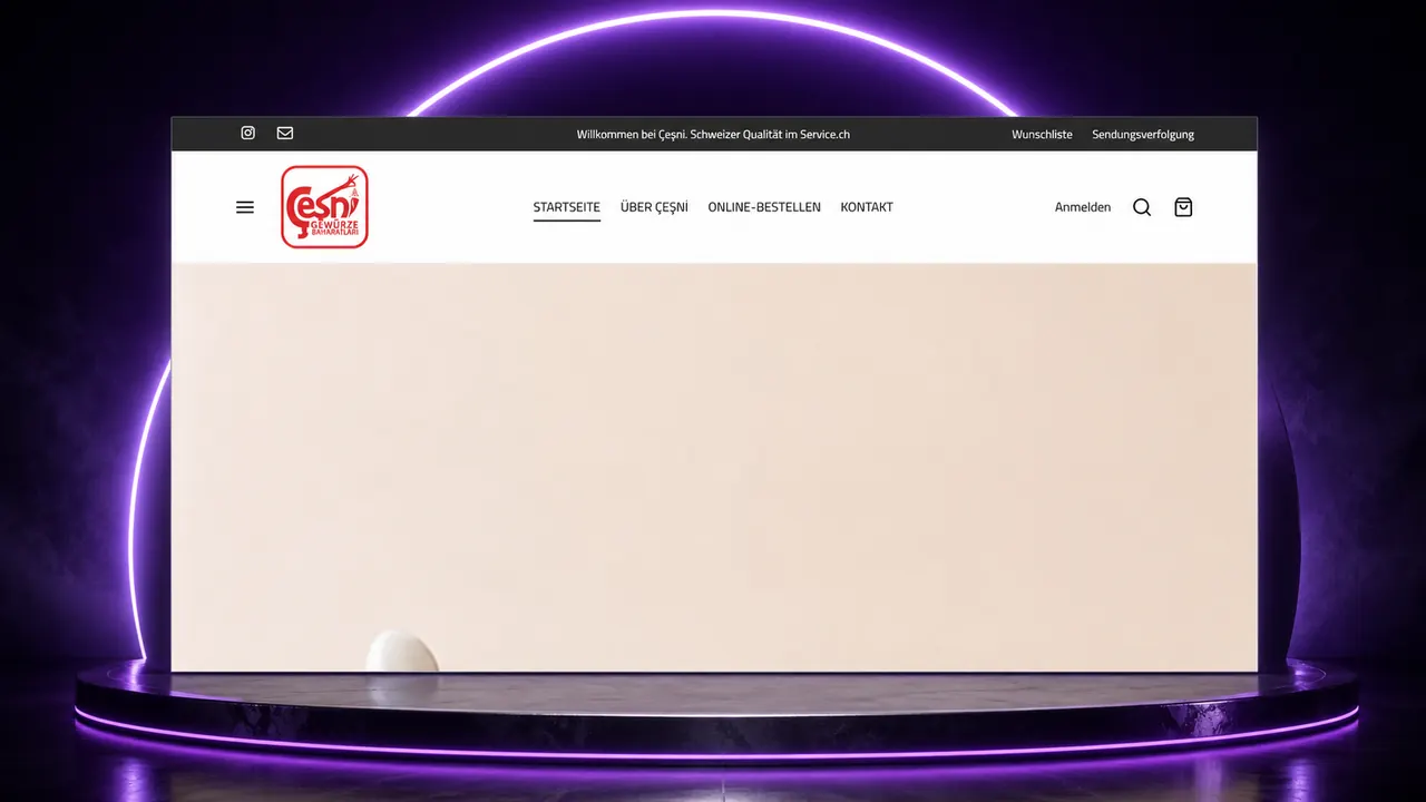 Çeşni web sitesi