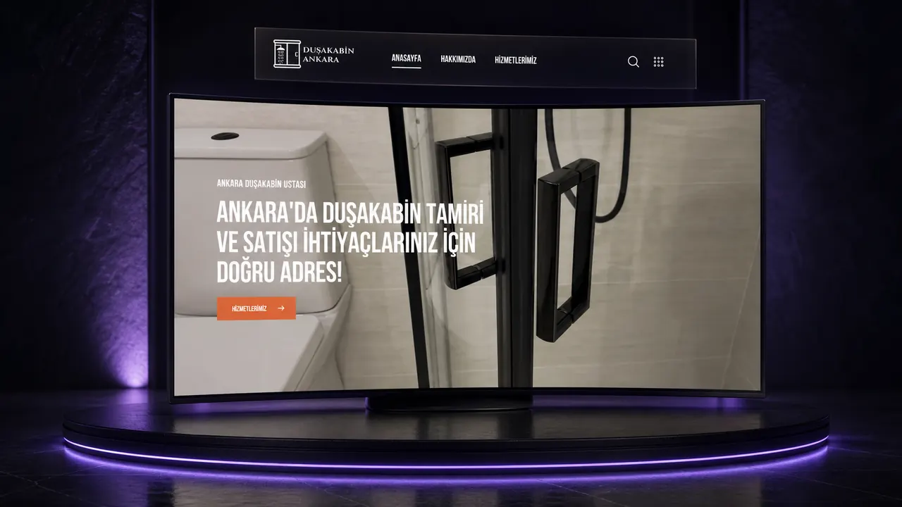Duşakabinci Ankara web sitesi