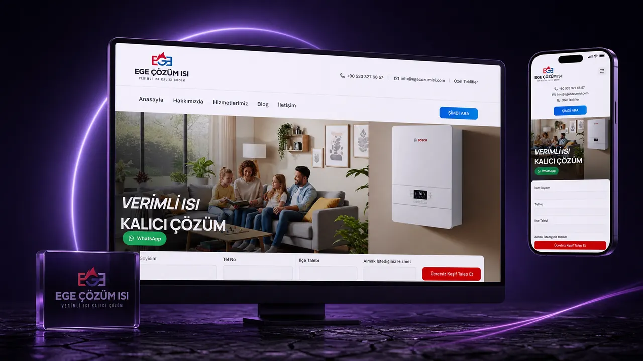 Ege Çözüm İş web sitesi