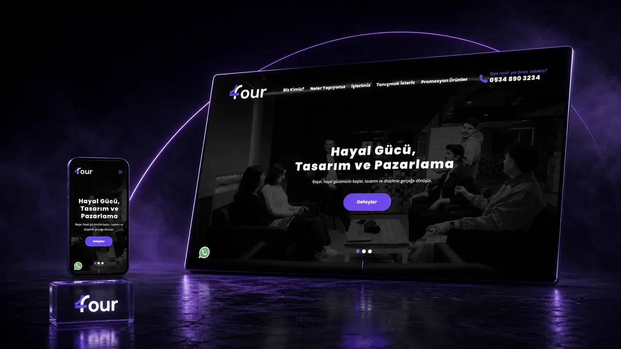 Four Creative web sitesi