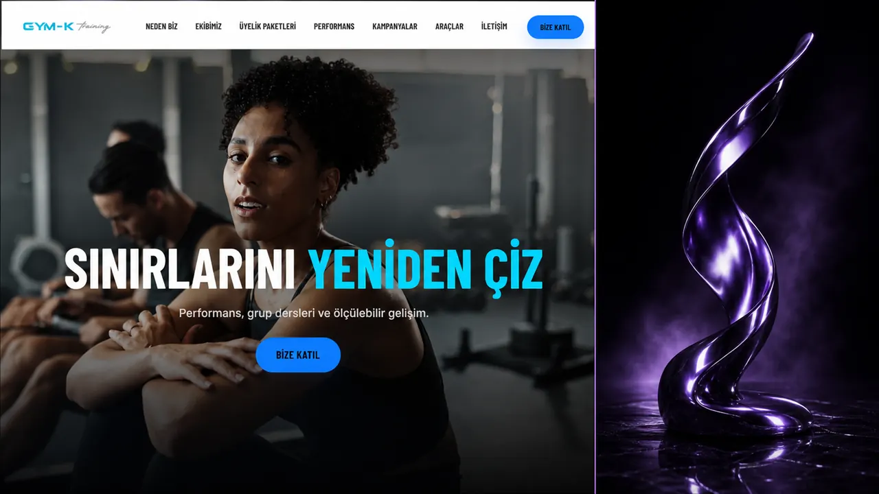 GYMK Training mobil/detay görünümü