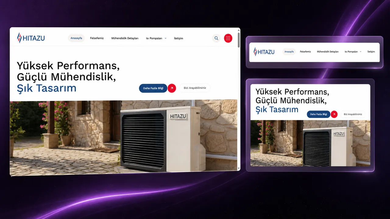 Hitazu iç sayfa görünümü