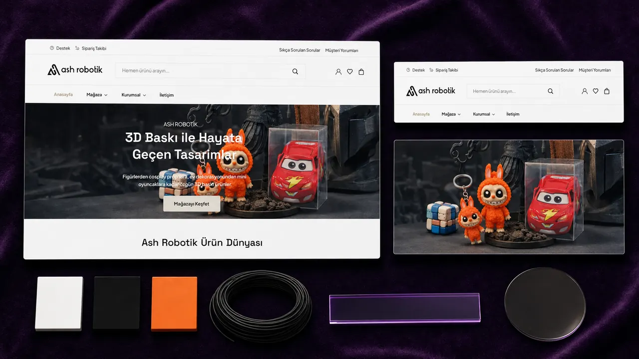 ASH Robotics Mağaza mobil/detay görünümü