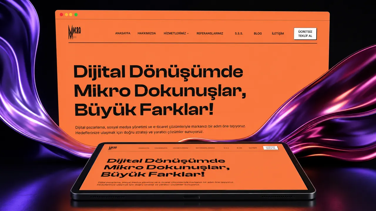 Micro Dijital mobil/detay görünümü