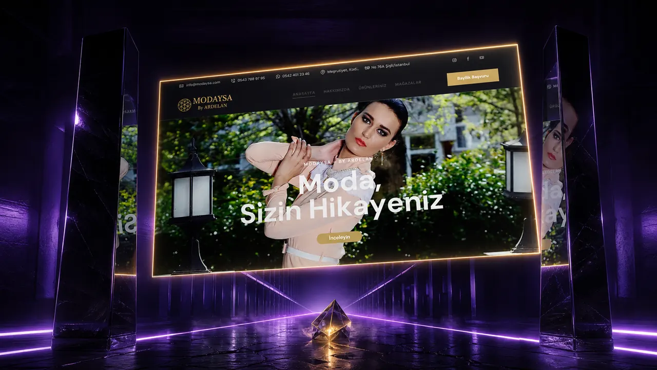 Modaysa iç sayfa görünümü
