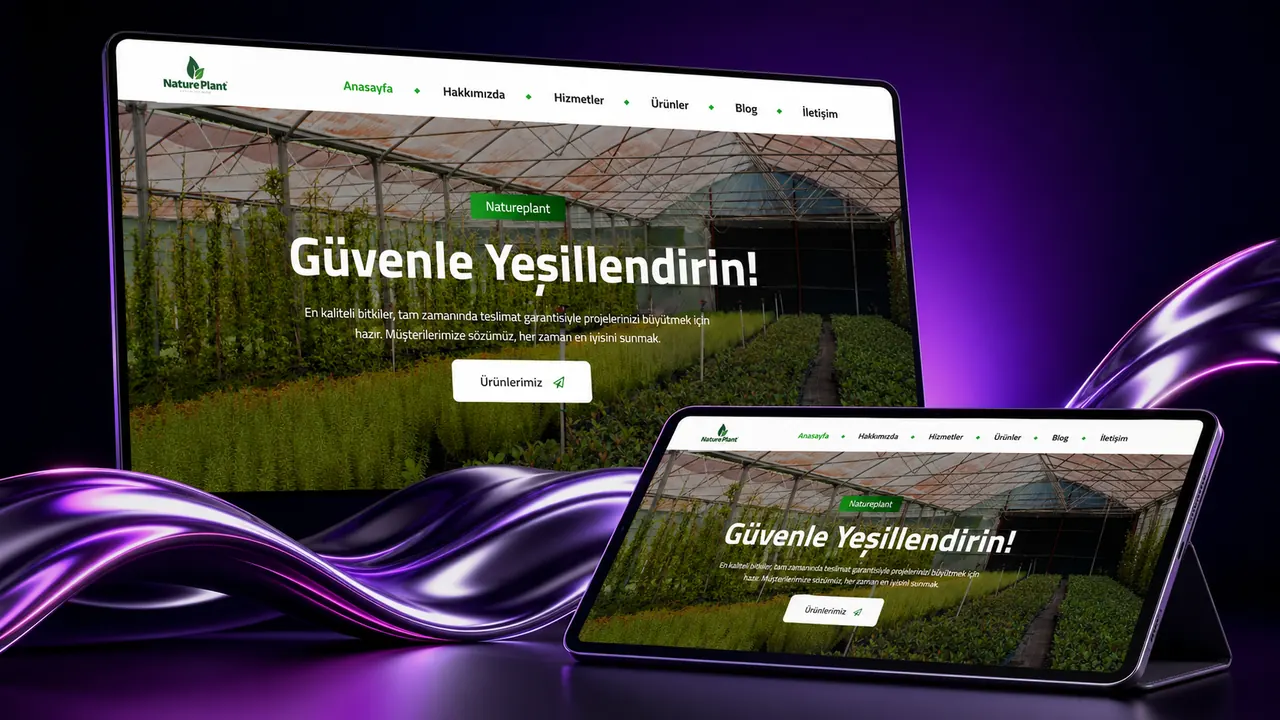 Nature Plant mobil/detay görünümü