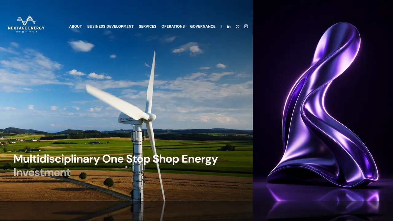 Nextage Energy mobil/detay görünümü