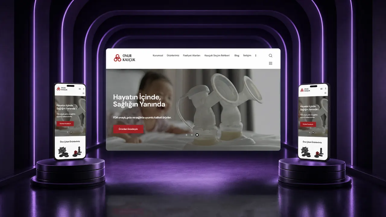 Onur Kauçuk web sitesi