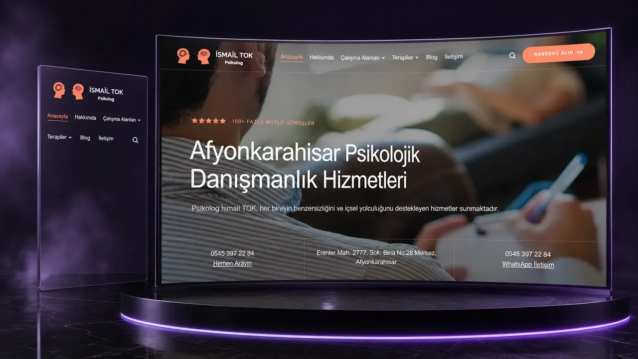Psikolog İsmail Tok web sitesi