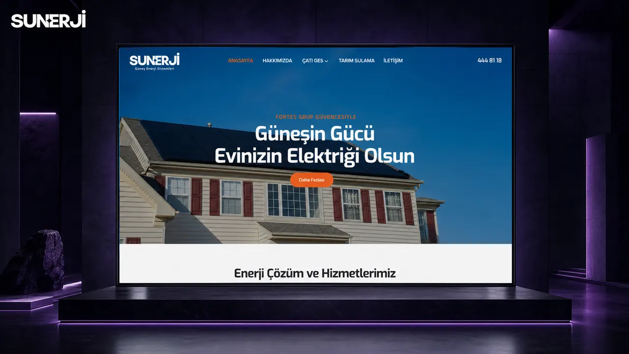 Sunerji web sitesi