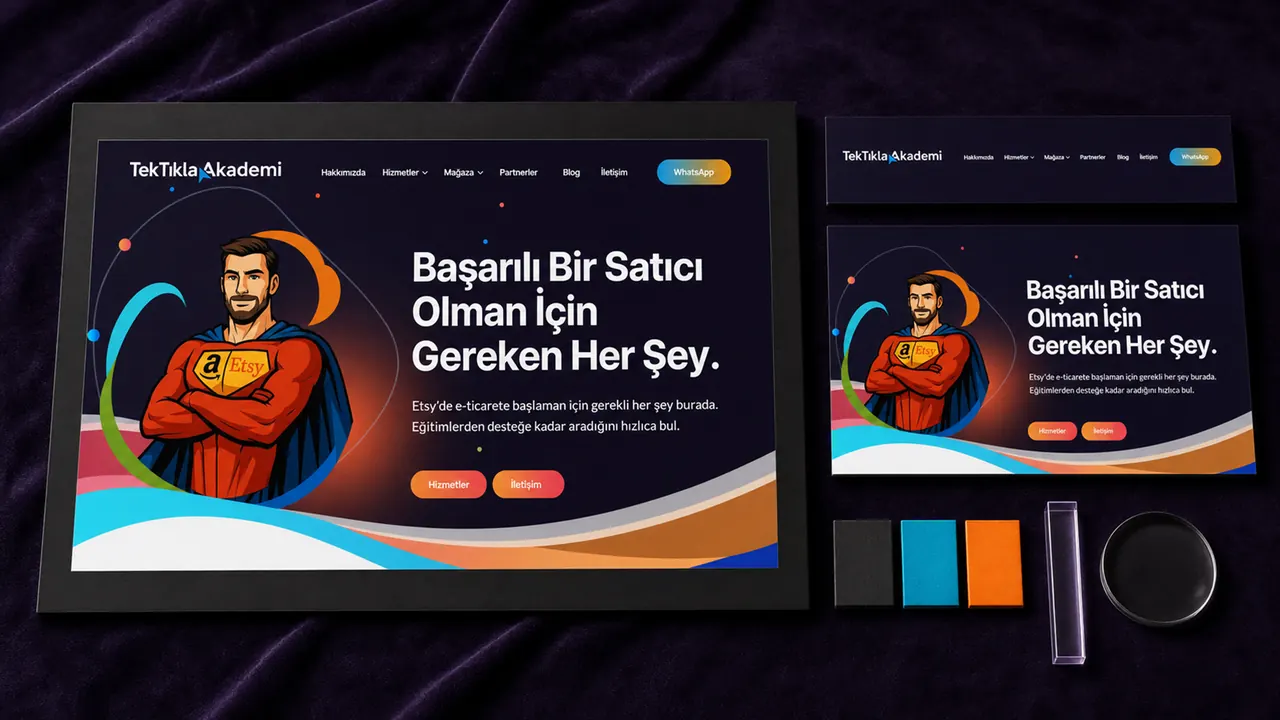 Tek Tıkla Akademi mobil/detay görünümü