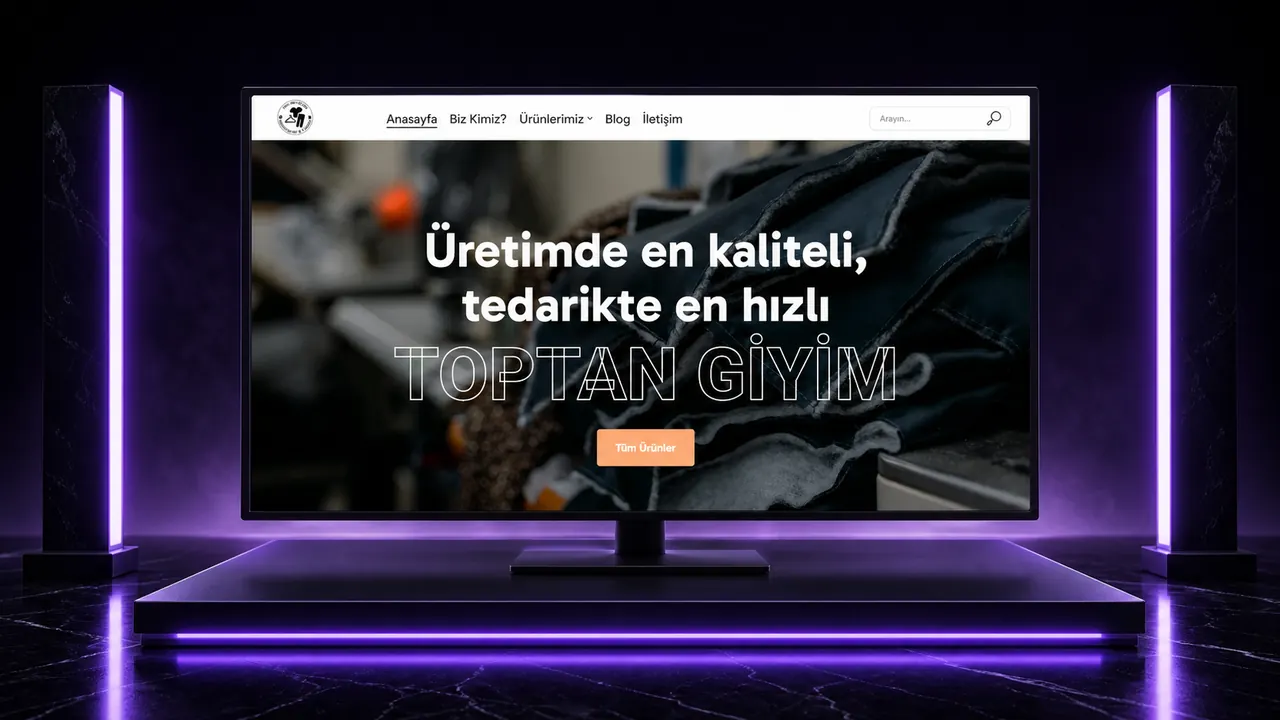 Toptan Giyim web sitesi