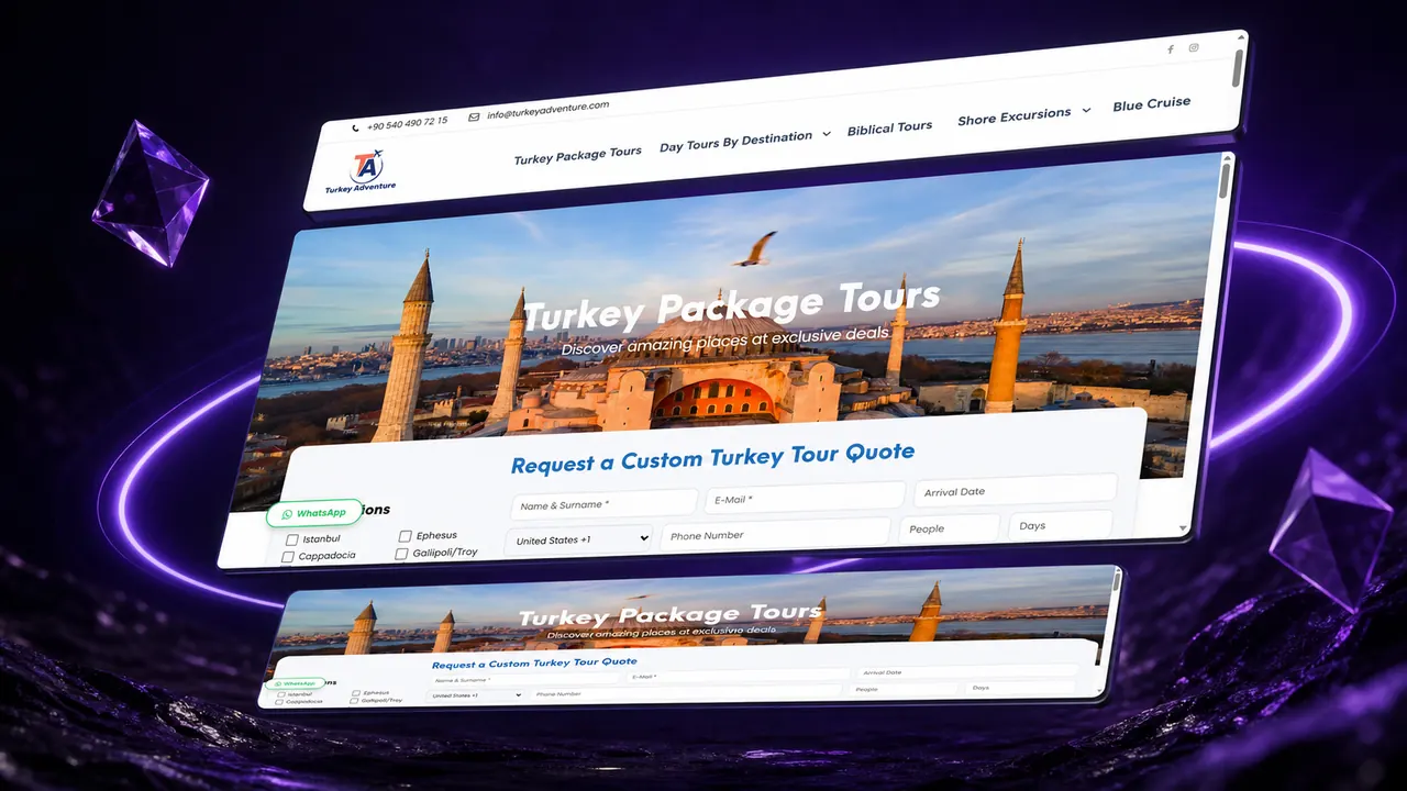 Turkey Adventure mobil/detay görünümü