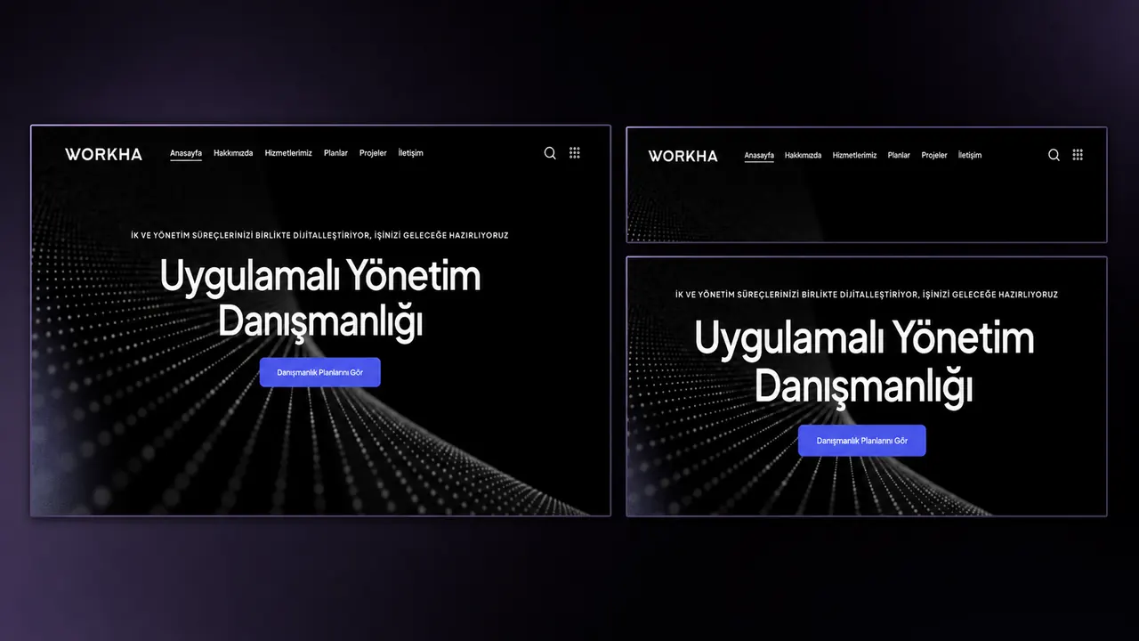 Workha iç sayfa görünümü